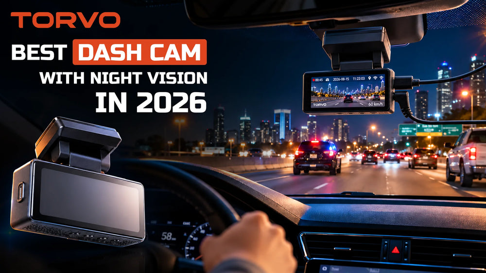 Best Dash Cam With Night Vision in 2026: Why TORVO TD3 Is a Smart Value Choice