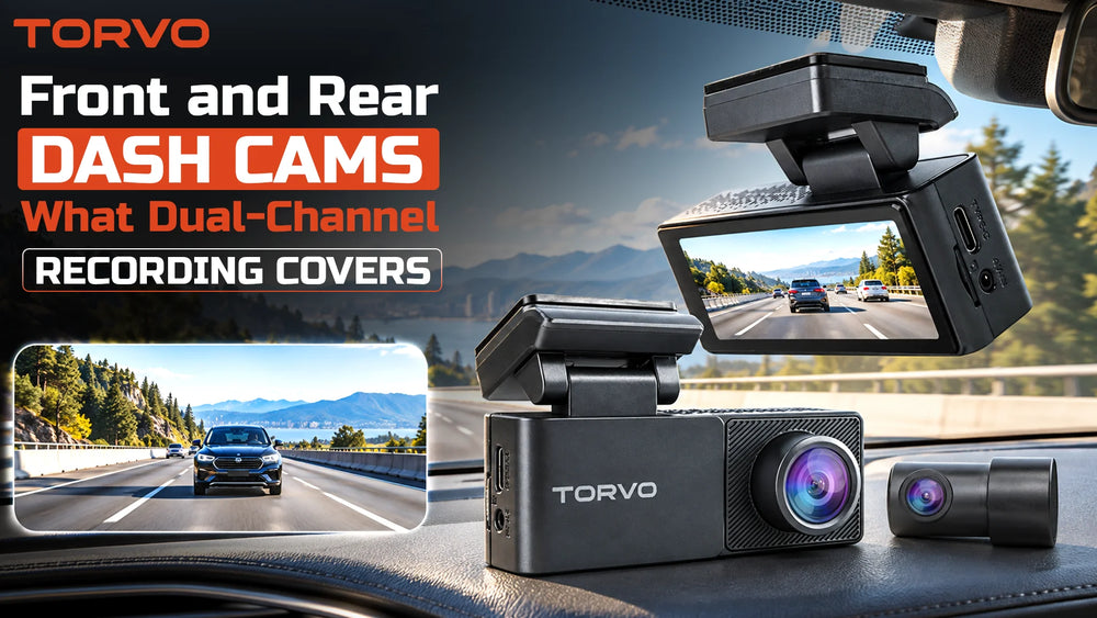 Front and Rear Dash Cams: What Dual-Channel Recording Covers