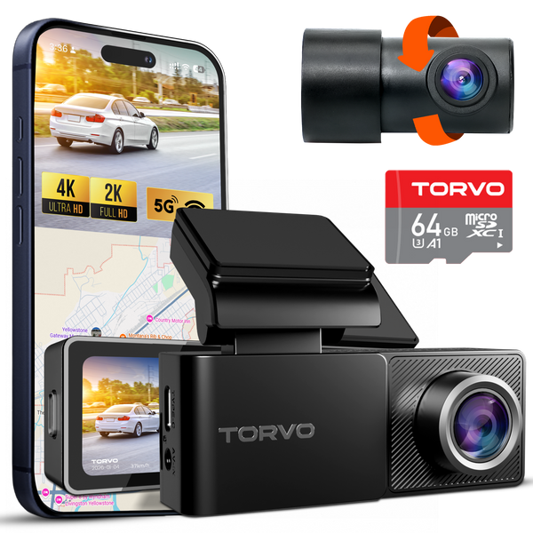 TORVO TD3 4K Dashcam