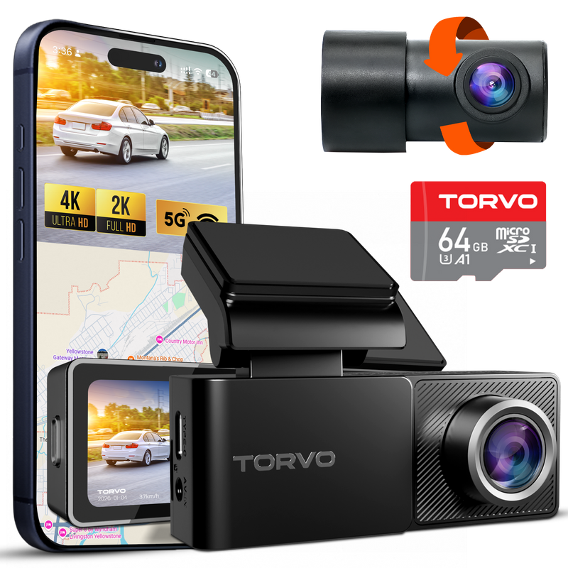 TORVO TD3 4K Dashcam